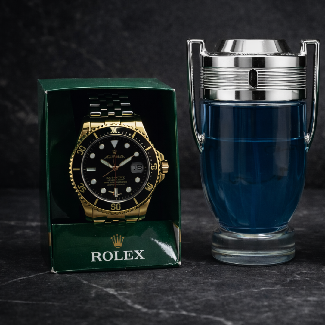 EL COMBO PERFECTO PARA ESTA NAVIDAD - RELOJ + PERFUME